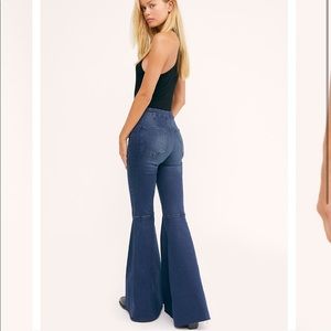 Free People Just Float On Flare Jeans